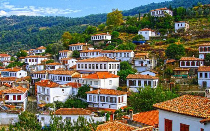 Greek Houses of Sirince Village
