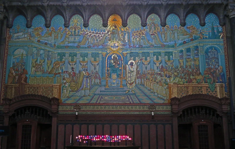 Council of Ephesus, Declares Mary to be Theotokos ("God-bearer"), Basilica of Notre-Dame de Fourvière, Lyon