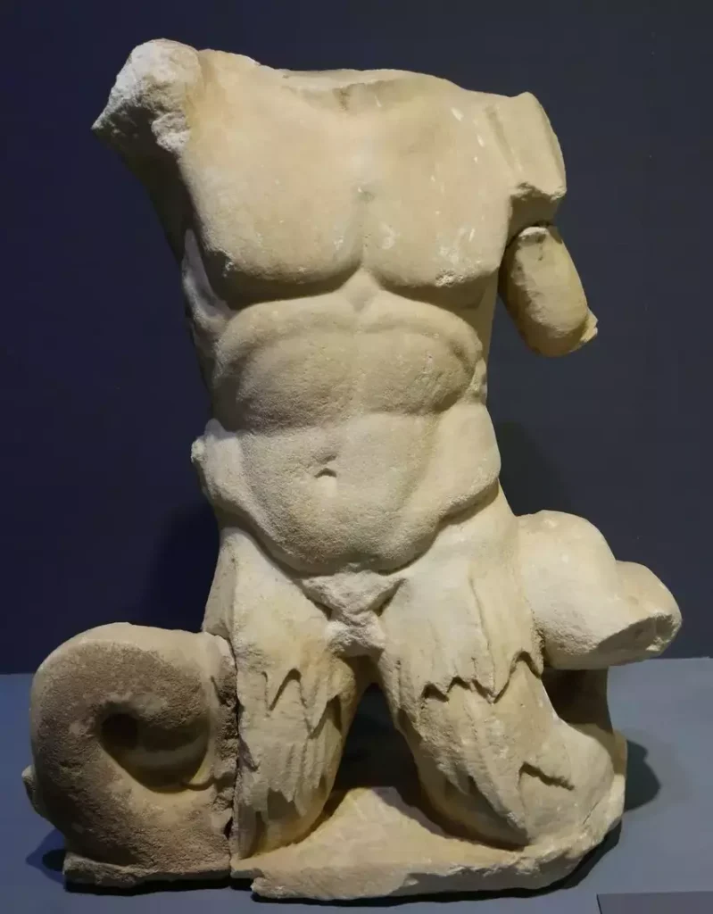 Sculpture of the Sea God Triton