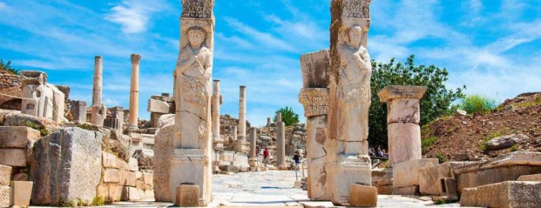 Hercules Gate in Ephesus Ancient City