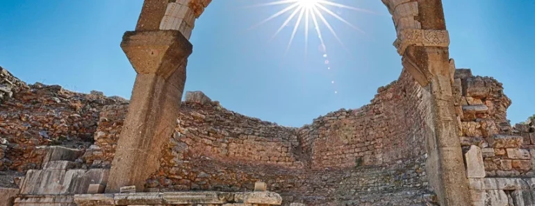 The Pollio Fountain in Ephesus