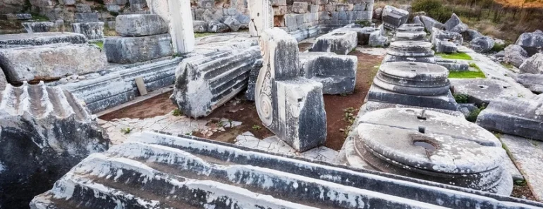 The Temple of Serapis in Ephesus