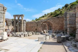 Scholastica Baths in Ephesus