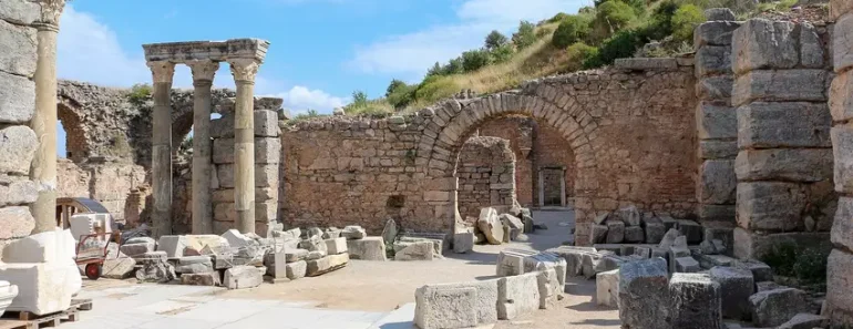 Scholastica Baths in Ephesus