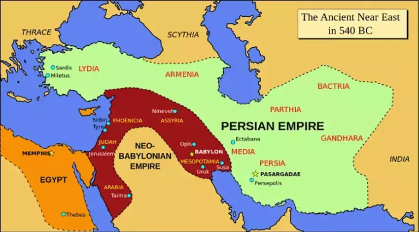 Lydia and Ephesus was Captured by Persians - History of Ephesus