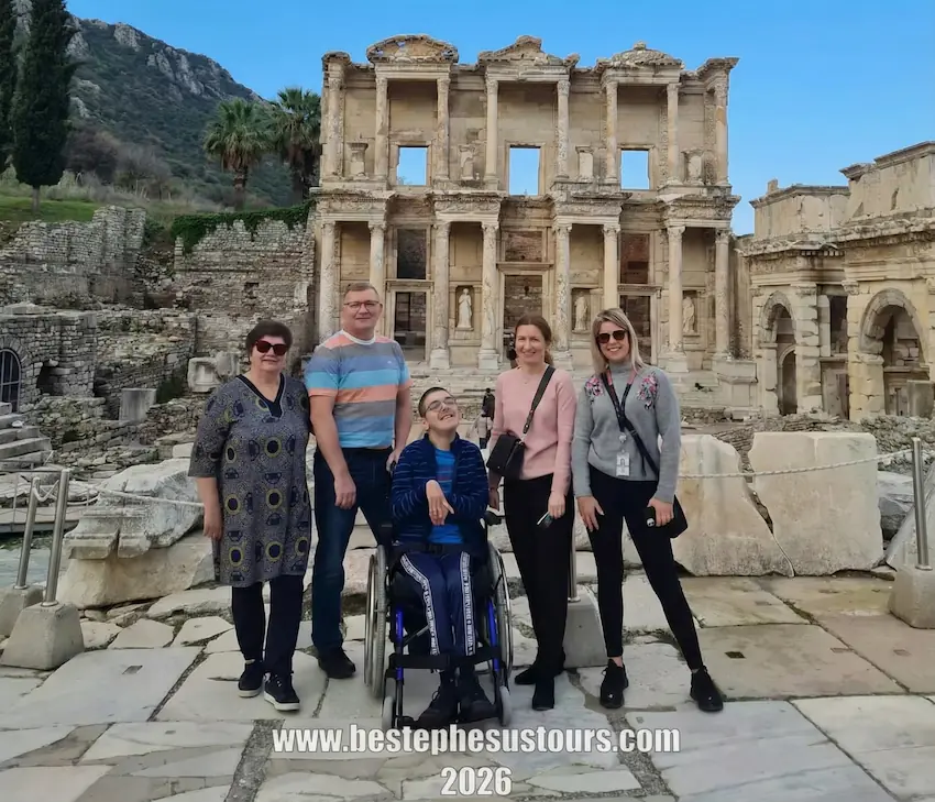 ephesus tour with wheelchair guest