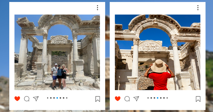 temple of hadrian in ephesus photo ideas