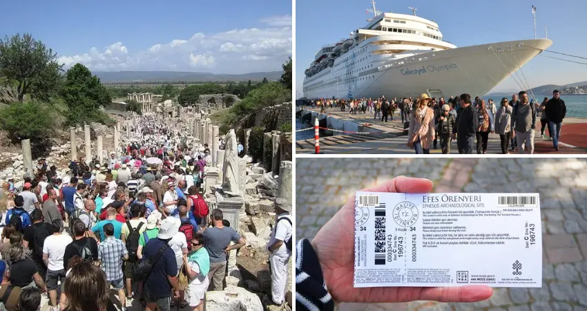 Kusadasi cruise port, ephesus
