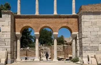 Basilica of St John Entrance Ephesus