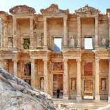 Library of Celsus facade Ephesus